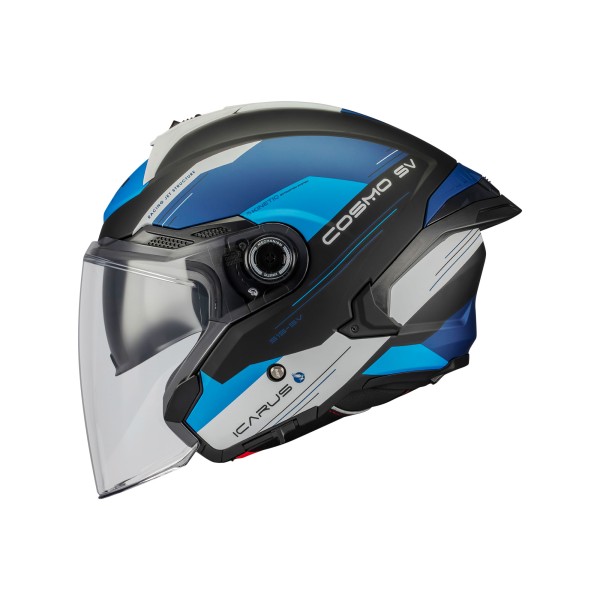 MT Mt cosmo sv icarus b7 matt black blue white